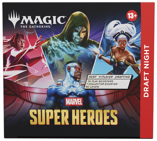 MTG Marvel Super Heroes - Draft Night (Release Date: June 19) MTG Sealed Magic: The Gathering