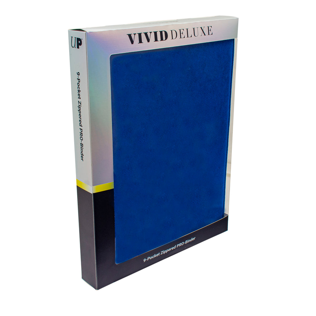 Ultra Pro: 9-Pocket Zippered Pro Binder Vivid Deluxe - Blue Binders, Pages & Toploaders Ultra Pro
