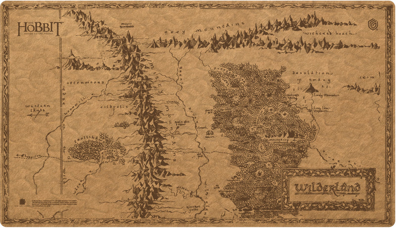 Ultimate Guard: Faux Leather Playmat - "Wilderland Map" The Hobbit Playmats Ultimate Guard