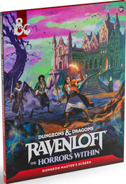 D&D Ravenloft: The Horrors Within Dungeon Master's Screen Dungeons & Dragons 5E Wizards of the Coast