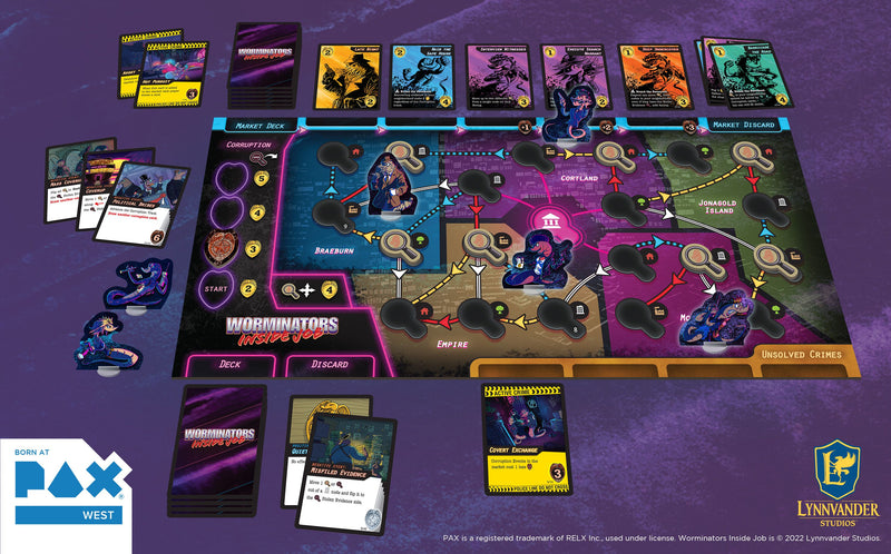 Worminators: Inside Job Board Games Lynnvander Studios