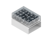 Heavy Play: RNG Dicebox - "Cleric White" Dice & Gaming Accessories Heavy Play
