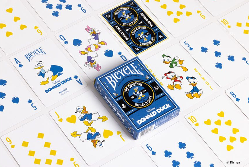 Bicycle Playing Cards: Disney - Classic Donald Duck Board Games Bicycle