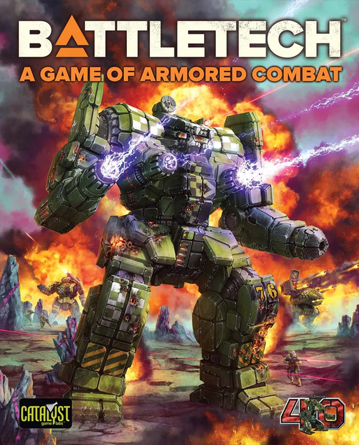 BattleTech: A Game of Armored Combat 40th Anniversary Box BattleTech Catalyst Game Labs   