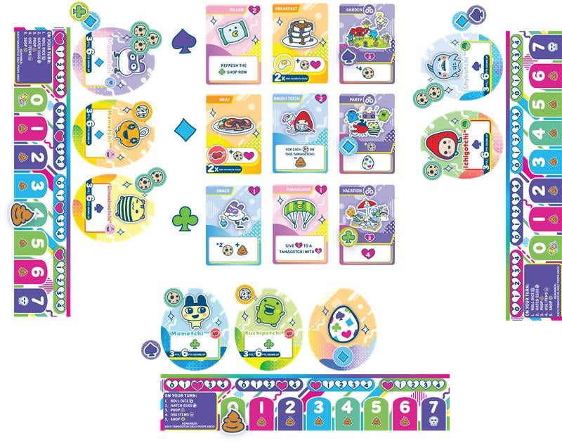 Tamagotchi Collections Board Games Kess Entertainment