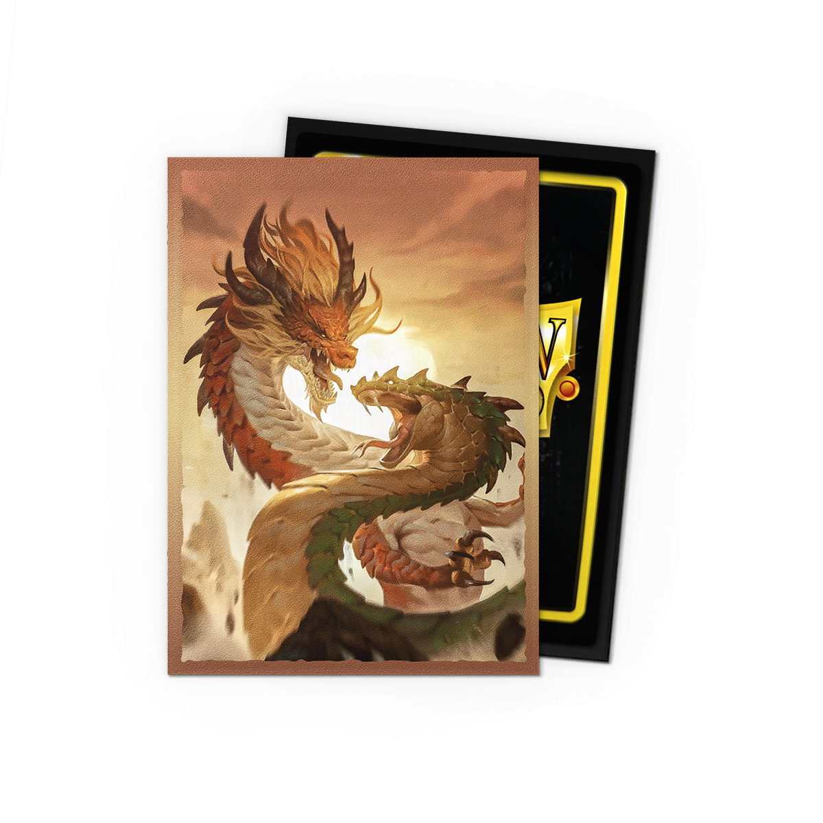 Dragon Shield: Dual Matte Art Sleeves - "Wood Snake 2025" 100Ct Card Sleeves Dragon Shield