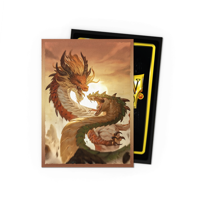 Dragon Shield: Dual Matte Art Sleeves - "Wood Snake 2025" 100Ct Card Sleeves Dragon Shield