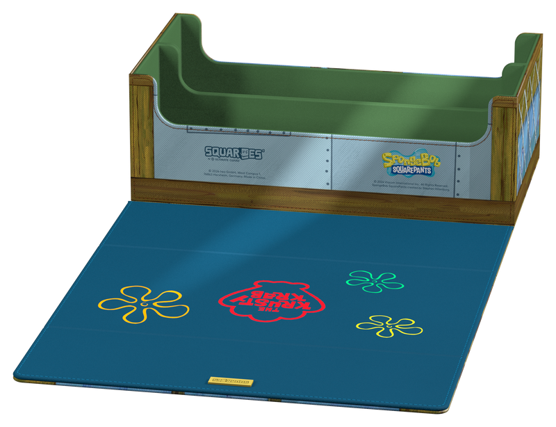 Ultimate Guard: Squaroes Collector Case 1000+ - "Krusty Krab" Paramount Spongebob Squarepants Deck Boxes & Storage Ultimate Guard