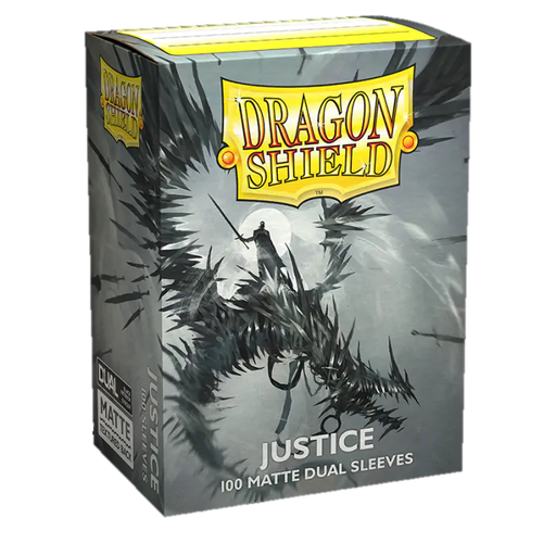 Dragon Shield: Dual Matte Sleeves - Justice 100Ct Card Sleeves Dragon Shield