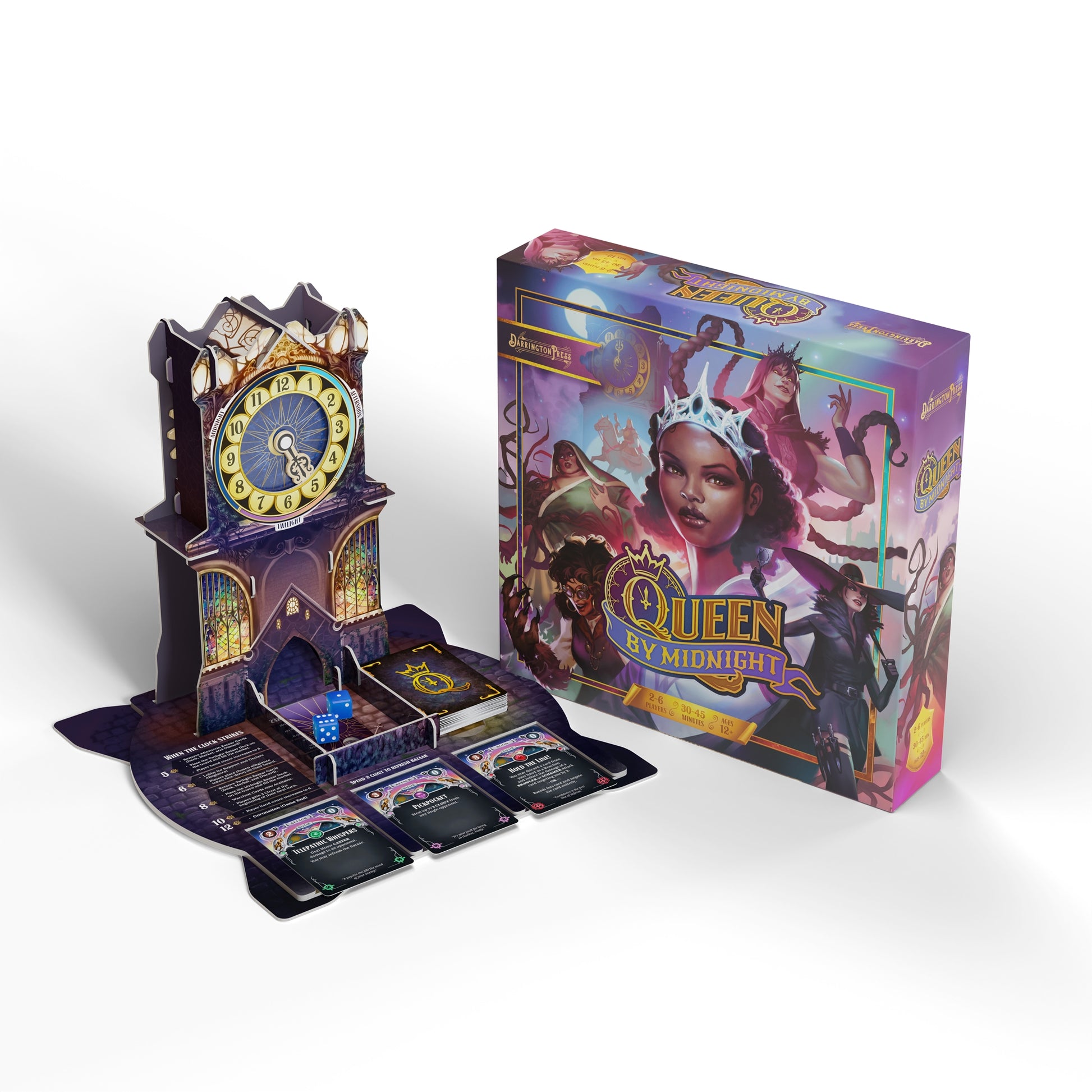 Queen By Midnight Board Games Darrington Press   