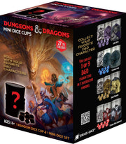 Sirius Dice: D&D Mini Dice Cups Series 2 - Mystery Box Mini 7-Die RPG Set w/Dice Cup Dice & Gaming Accessories Sirius Dice