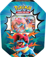 Pokémon Mega Evolution: Ascended Heroes - Tin (Mega Feraligatr ex) (Limit 1) (Release Date: August 28) Pokemon Sealed Pokémon