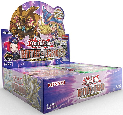 Yu-Gi-Oh! Battles of Legend: Glorious Gallery - Booster Box (First Edition) (Release Date: June 5) Yugioh Sealed Yu-Gi-Oh!