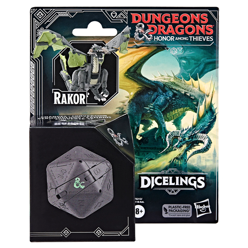 D&D Dicelings Black Dragon Toys & Plushes Hasbro   