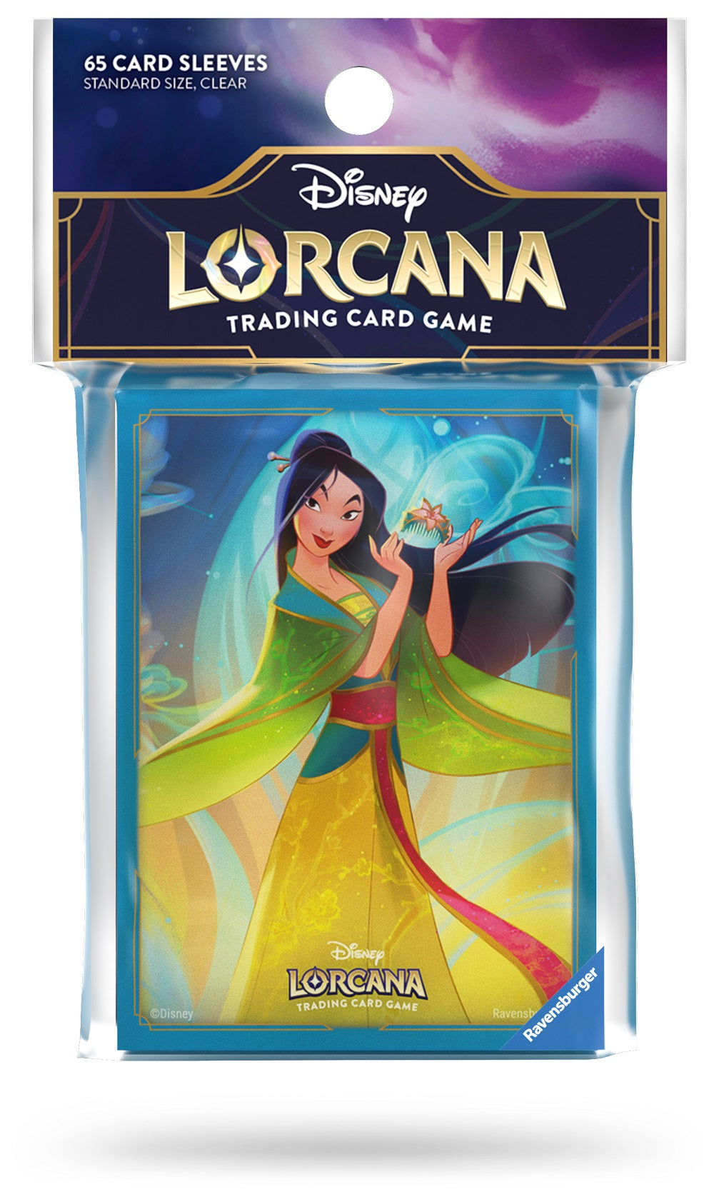 Disney Lorcana: Matte Art Sleeves - "Mulan" Fabled 65Ct Card Sleeves Ravensburger