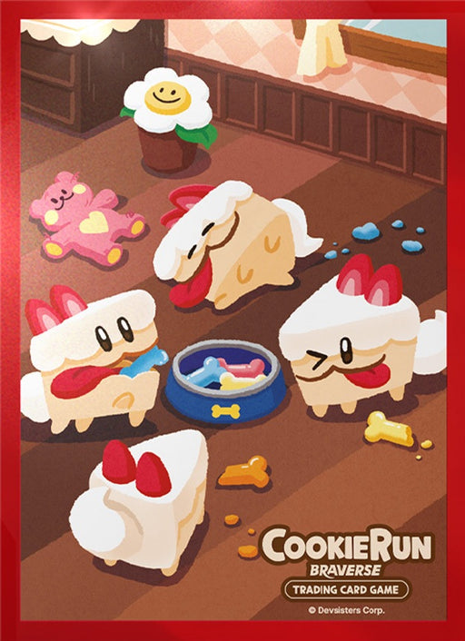 Dragon Shield: Art Sleeves - "Jelly Dovey Cake Hounds" CookieRun 65Ct Card Sleeves Dragon Shield
