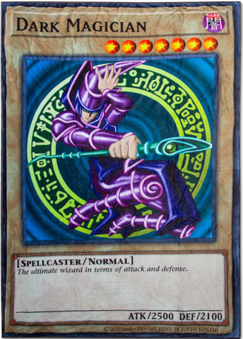 Fleece Throw Blanket: Yu-Gi-Oh! Dark Magician Card 45"x60" Toys & Plushes Toynk Toys