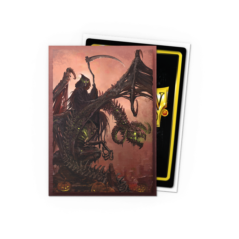 Dragon Shield: Brushed Art Sleeves - "Halloween 2025" 100Ct Card Sleeves Dragon Shield