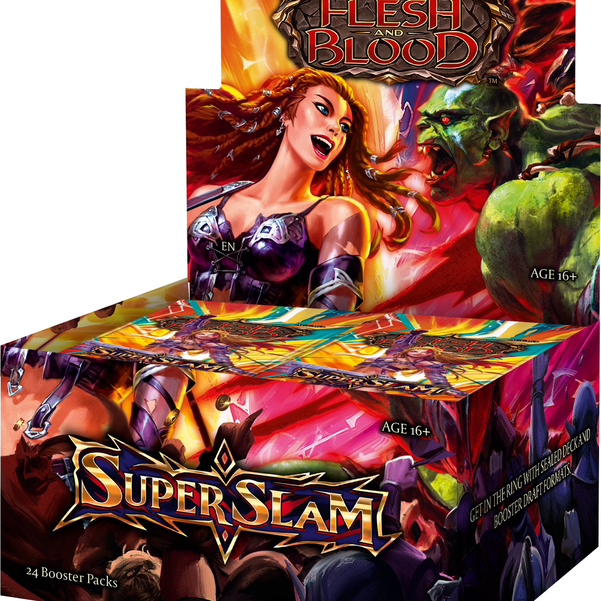 Flesh and Blood: Super Slam - Booster Box — Taps Games