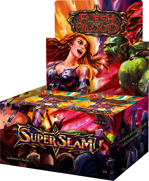 Flesh and Blood: Super Slam - Booster Box Flesh And Blood Sealed Flesh And Blood