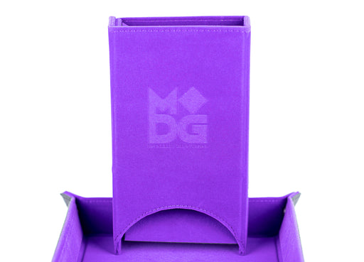 FanRoll: Fold Up Dice Tower - Purple Dice & Gaming Accessories Metallic Dice Games