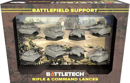 BattleTech: Battlefield Support ForcePack - Rifle & Command Lances BattleTech Catalyst Game Labs