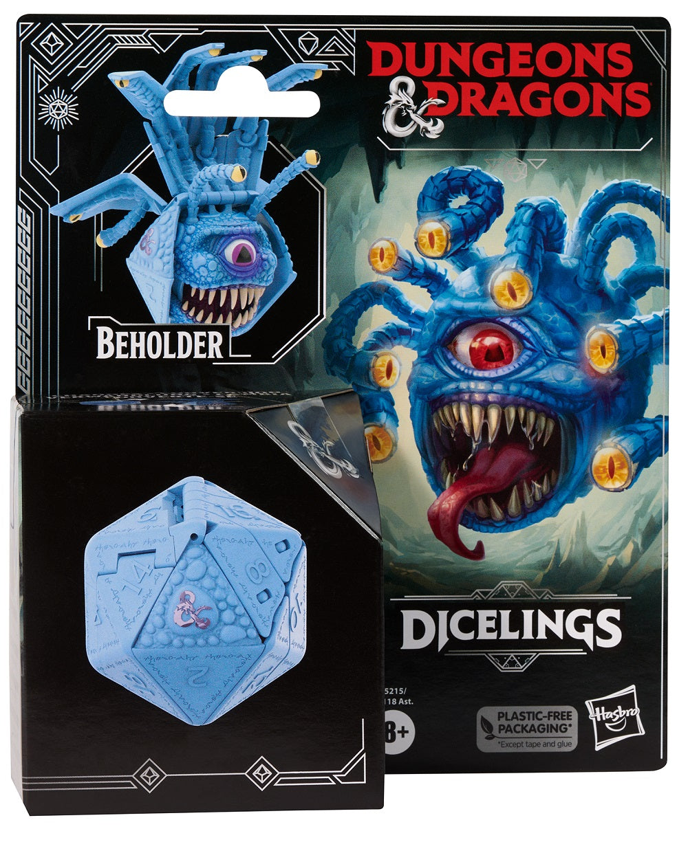 D&D Dicelings Blue Beholder Toys & Plushes Hasbro   