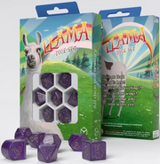 Q-Workshop: Zippy - Llama 7-Die Set Dice & Gaming Accessories Q Workshop