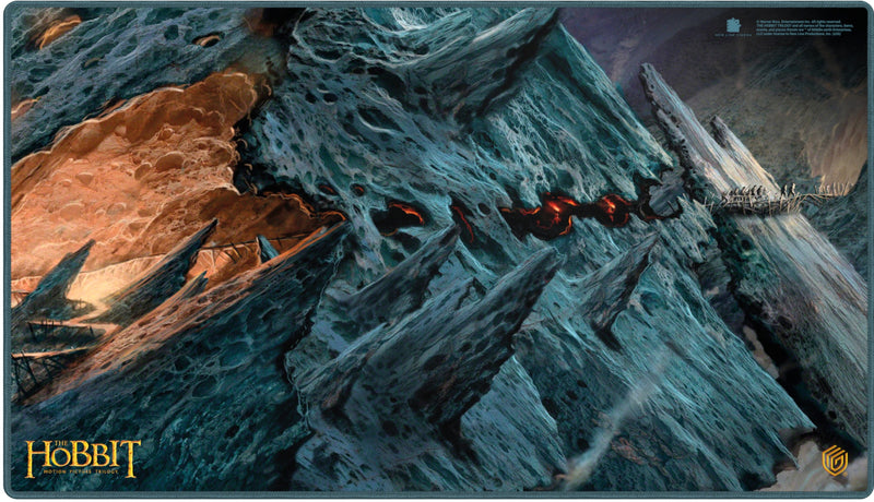 Ultimate Guard: Stitched Playmat - "Goblin Town Concept Art" The Hobbit Playmats Ultimate Guard