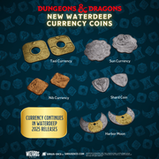 Sirius Dice: D&D Xanathar's Treasure - Mystery Bag 7-Die RPG Set w/Coin & Dice Bag Dice & Gaming Accessories Sirius Dice