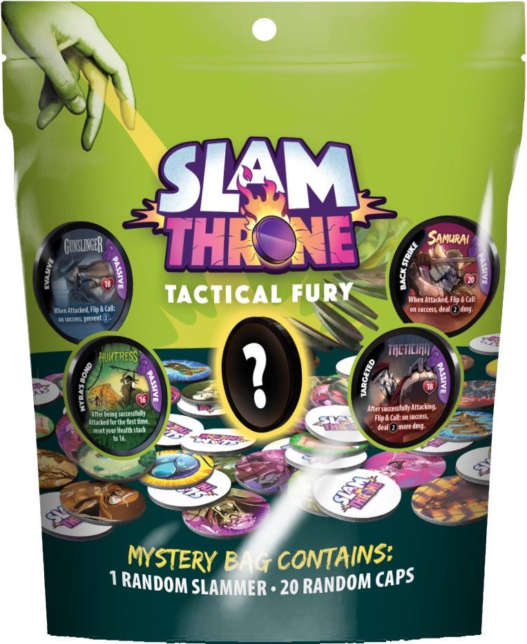 [PREORDER Q3] Slam Throne: Tactical Fury Mystery Bag Board Games Dice Throne