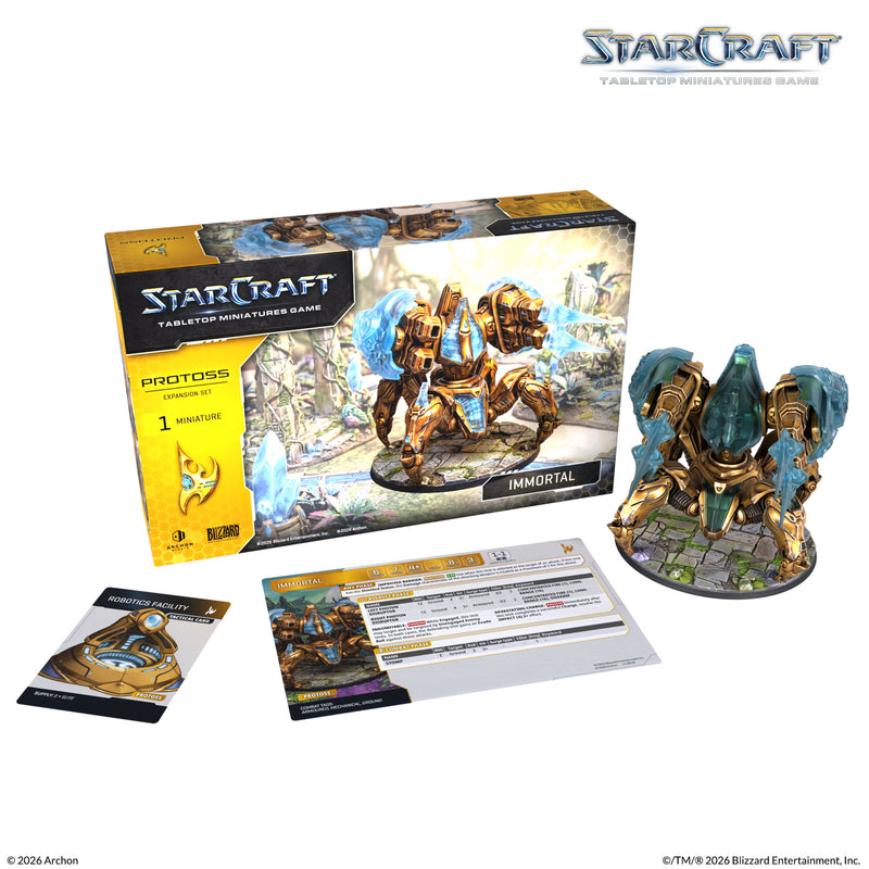 [PREORDER] StarCraft: Tabletop Miniatures Game - Protoss Immortal