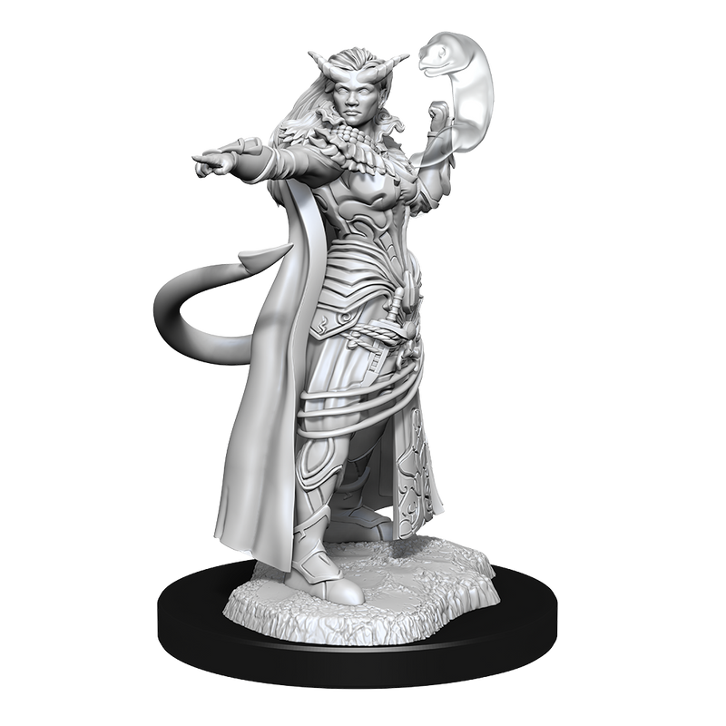 D&D Nolzur’s Marvelous Miniatures: W15 Tiefling Sorcerer Female RPG Miniatures WizKids