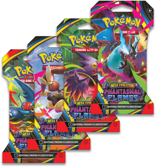 Pokémon Phantasmal Flames - Sleeved Booster Pack (Limit 20) Pokemon Sealed Pokémon