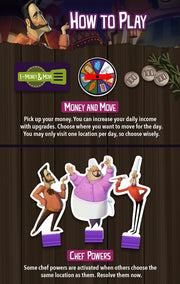 Rival Restaurants Board Games Gap Closer Games