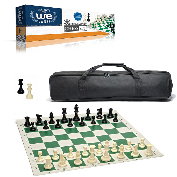 Tournament Chess Set w/Carrying Bag