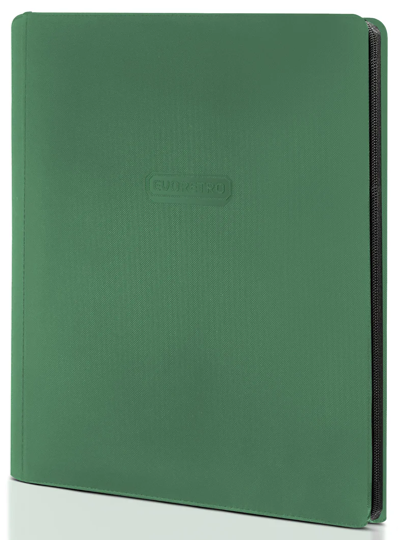 Evoretro: 9-Pocket Zip-Up Binder - Green Binders & Pages Evoretro