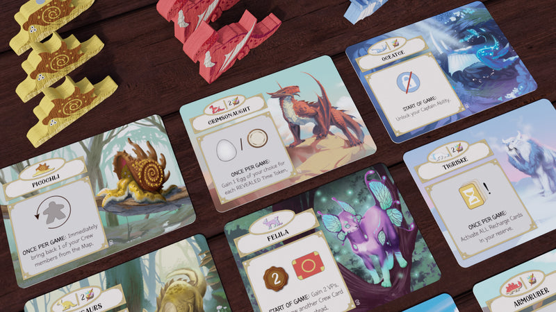 Wondrous Creatures: Crew Set Expansion Board Games Bad Comet