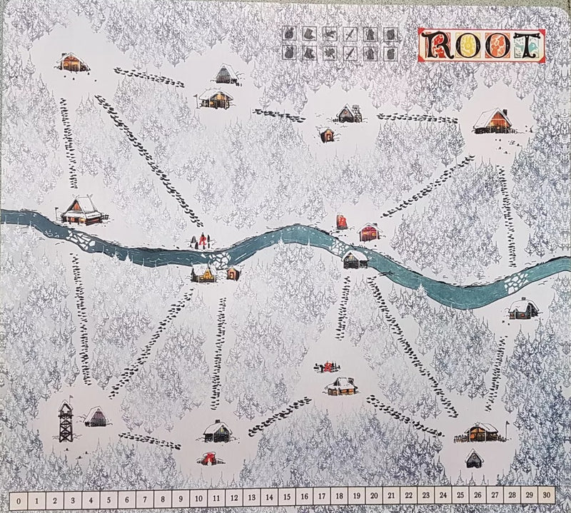 Root: Fall/Winter Playmat Playmats Leder Games