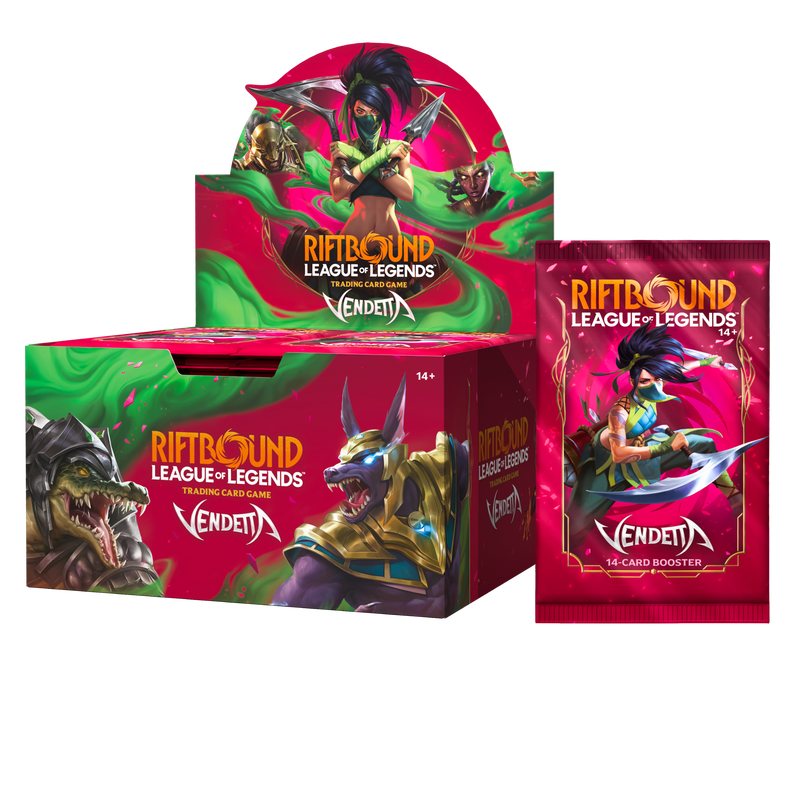 Riftbound - League of Legends TCG: Vendetta - Booster Box (Limit 2) Riftbound Sealed UVS Games