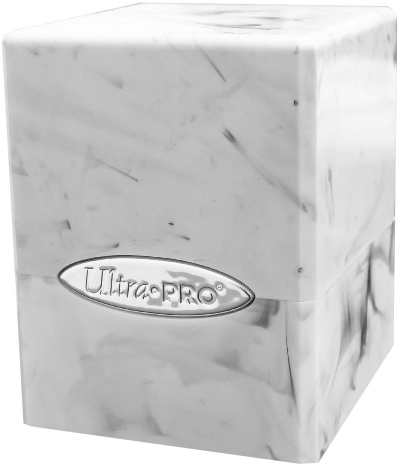 Ultra Pro: Satin Cube - Marble Black/White Deck Boxes & Storage Ultra Pro