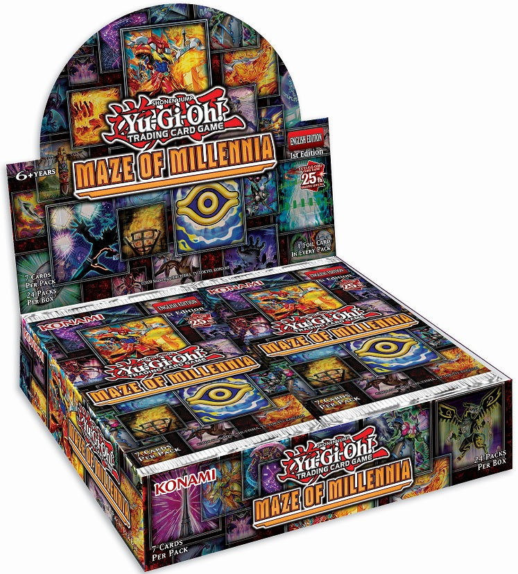 Yu-Gi-Oh! Maze of Millennia - Booster Box Yugioh Sealed Yu-Gi-Oh!   
