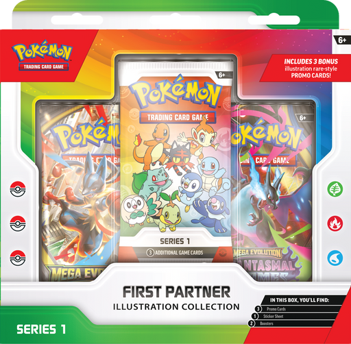 Pokémon: First Partner Illustration Collection Series 1 (Limit 2) Pokemon Sealed Pokémon
