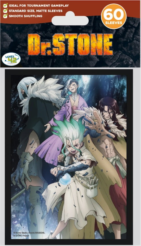 Player's Choice: 60Ct Standard Deck Protectors Dr. Stone Battle Team Card Sleeves Player's Choice