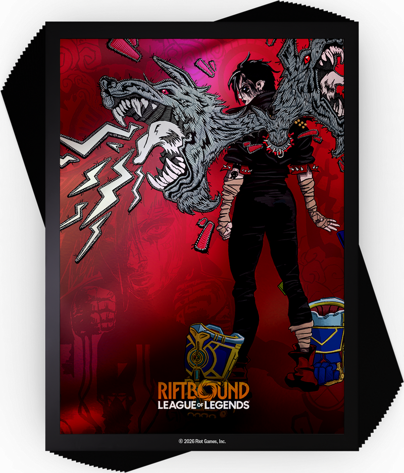 Riftbound: Art Sleeves - "Piltover Enforcer Vi" Unleashed 100Ct Card Sleeves Riot Games