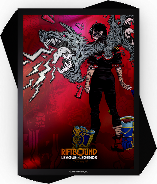 Riftbound: Art Sleeves - "Piltover Enforcer Vi" Unleashed 100Ct Card Sleeves Riot Games