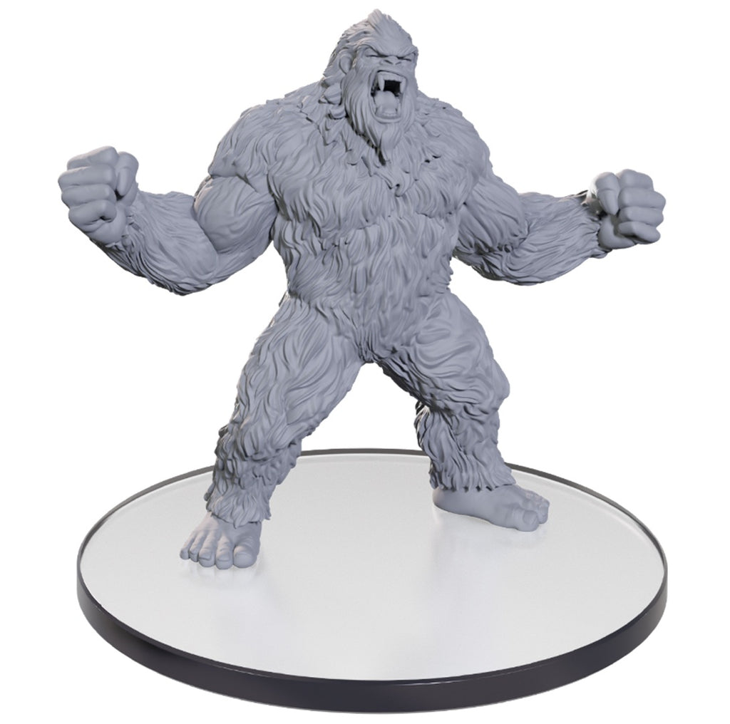 WizKids Deep Cuts Unpainted Miniatures: W26 Bigfoot Unpainted Miniatures WizKids