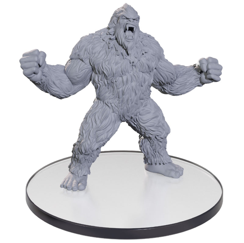 WizKids Deep Cuts Unpainted Miniatures: W26 Bigfoot Unpainted Miniatures WizKids