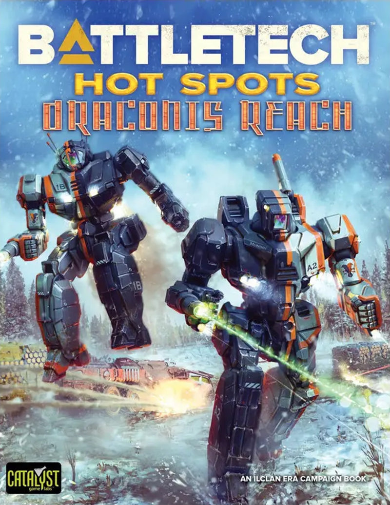 BattleTech: Hot Spots - Draconis Reach Campaign Book BattleTech Catalyst Game Labs