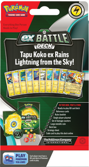 Pokémon Ex Battle Deck: Tapu Koko ex Pokemon Sealed Pokémon   